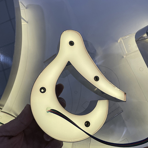 Insegna Logo 3D Personalizzata <span class=keywords><strong>per</strong></span> Interni/Esterni con Retroilluminazione LED RGB in Acciaio Inox IP65 Impermeabile con Controllo Touch <span class=keywords><strong>per</strong></span> Aziende - Product Image 5