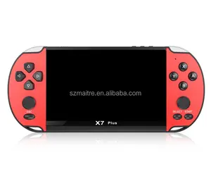 X7 Plus Portable Video Game Console 5.1 Inch HD Screen 8GB Memory 1000+ Games 8Bit Gamepad Support HD TV Output X7 Plus Box