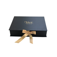 Cajas de Empaque para Cabello Humano, Rígidas, Negras Mate, Personalizadas, con Laminado Mate, Recubrimiento UV, Grabado en Relieve, Hechas a Mano