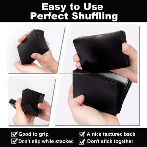 Protège-cartes mats ultra sans acide et sans PVC pour cartes à collectionner, taille standard 66x91mm, compatibles MTG, Yu-Gi-Oh!, cartes de baseball et jeux de société - Product Image 4