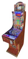 Machine de flipper commerciale à 7 boules, jeu d'arcade à pièces avec écran LED pour les centres de divertissement pour adultes