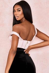 Oem Blush Raso Più Bustier Corsetto - Product Image 5