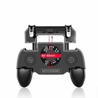 Manette de jeu pour téléphone portable PUBG Mobile, joystick, ventilateur de refroidissement 2000mAh, manette de jeu avec poignée de refroidissement pour téléphones IOS et Android jusqu'à 6,5 pouces
