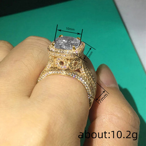 Crown Cubic Zirconia Stackable <b>Ring</b> <b>Set</b> for <b>Women</b>, Micro-Pave Round Band with Elegant Style - Product Image 4