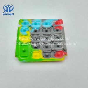 8210 Silicone bàn phím cao su Bàn phím thay thế cho 8210 hệ thống máy <span class=keywords><strong>POS</strong></span>. - Product Image 3