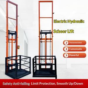 कैंची लिफ्ट कार्गो हाइड्रोलिक बूम ऊर्ध्वाधर मस्तूल कैंची इलेक्ट्रिक टेबल - Product Image 2