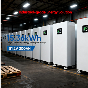 แบตเตอรี่โซลาร์ไฮบริดแบบตั้งพื้น 51.2V 314Ah 16KWh ออลอินวัน แนวตั้ง พร้อมอายุการใช้งาน 8000 รอบ สำหรับจ่ายไฟฟ้าในที่อยู่อาศัย - Product Image 3