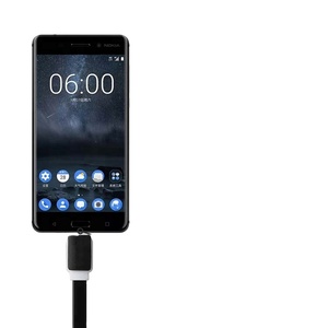 สายเคเบิลข้อมูลแบบบางพิเศษสายเคเบิลข้อมูลไมโคร USB สองด้าน - Product Image 2