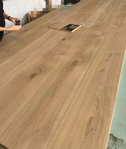 Parquet en <span class=keywords><strong>chêne</strong></span> blanc européen <span class=keywords><strong>massif</strong></span> à larges lames, bois d'ingénierie, système à rainures et languettes, pour décoration intérieure - Product Image 2