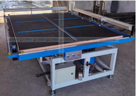 Nouvelle table de découpe inclinable en verre à flotteur d'air, moteur haute puissance 3KW, capacité 2400x3600mm, fonctionnement stable et fluide, pignons de sécurité