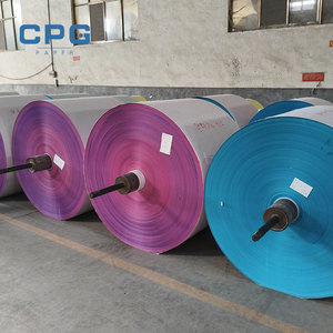 Factory Direct Pallet Jumbo Roll Carbonless <b>Paper</b> Sheets NCR <b>Paper</b> Bank Statement Roll for Business Form Stock Supply - Product Image 5