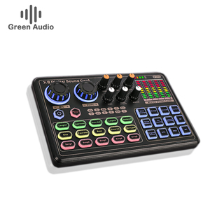 GAX-X6 carte son en direct double téléphone portable ordinateur en direct USB carte son externe réseau k <span class=keywords><strong>chanson</strong></span> ancre son - Product Image 1
