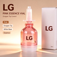 Vide 5ml 10ml 15ml En Plastique Clair Ambre Petit Doux Squeeze Acide Hyaluronique Liquide Essence Ampoule Bouteille De Beauté