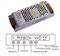 Alimentation à courant et tension constants 100W pour LED 5V/12V/24V AC/DC, pour projecteur, IP20, intérieur, ultra-mince, SMPS, CE ROHS