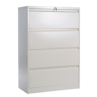 Meilleures ventes - Équipement de bureau - Armoire de classement verticale en métal - Bureau à domicile et atelier - Pour dossiers de format A4, lettre et légal