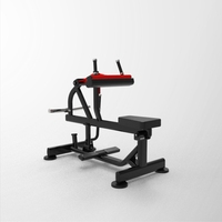 Machine professionnelle robuste à charge libre pour soulevés de mollets assis, pour l'isolation du muscle soleus et le développement des tibias