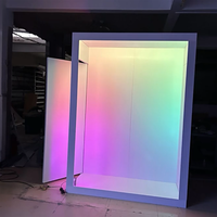 Magazin-Fotobox zum Einstieg mit 21,5-Zoll-LED-Spiegellicht, Telefon, 0,5 Hochwinkel und Drucker