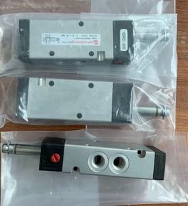 โซลินอยด์วาล์ว รุ่น V60, G1/8, 5/2, โซลินอยด์ไพลอต/สปริงคืนลม V60A513A-A2000/V60A511A-A2000/V60A512A-A2000 - Product Image 3