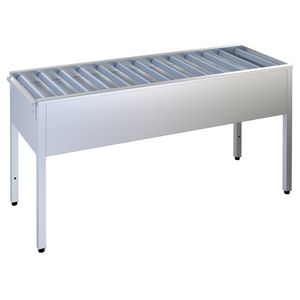 EURAST 16011UER Mesa de rodillos para equipos de lavado Sección recta 1100x600x850mm - Product Image 1