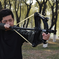 Arc à poulies Piaoyu haute puissance avec billes d'acier de précision pour adultes, accessoires de chasse pour activités de plein air