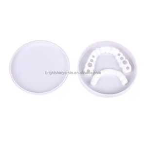 Sbiancamento dei denti prodotti superiore e inferiore falsi denti artificiali copertura impiallacciature protesi in silicone impiallacciatura denti livello di copertura - Product Image 5
