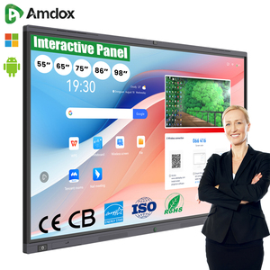<strong>Interactive</strong> Whiteboard Smart Board Flat Panel All In One Education System 55-98Inch <strong>Touch</strong> <strong>Screen</strong> For School And Conference - Product Image 1