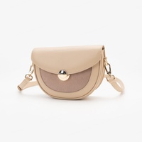 Nouvelle Pochette Femme Originale en Cuir PU, Style Géométrique Vintage, avec Deux Bretelles, Fermeture Éclair et Doublure en Polyester