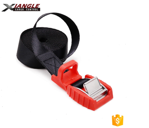 350kg1インチポリエステルステンレス鋼金属卸売カムバックルタイダウンカーゴラッシングストラップ、プラスチックカバー付き - Product Image 6