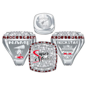 2025 personnalisé Football Basketball Sports Usssa Baseball Championship Ring - Product Image 3