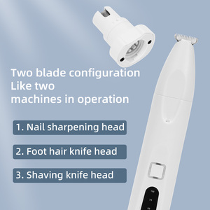 Cortauñas 2 en 1 <span class=keywords><strong>para</strong></span> Mascotas con Luz LED, Recargable, Afeitadora <span class=keywords><strong>para</strong></span> Perros/Gatos, Cortadora de <span class=keywords><strong>Pelo</strong></span>, Lima Eléctrica <span class=keywords><strong>para</strong></span> <span class=keywords><strong>Uñas</strong></span> de Gatos/Perros - Product Image 4