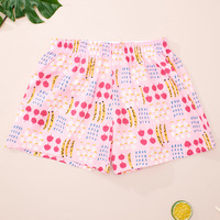 Shorts de pyjama confortables et amples à imprimé floral FF3627, sous-vêtements, boardshorts en coton, boxers pour femmes