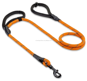 Correa de perro de nailon multifunción personalizada con 2 ganchos - Product Image 5
