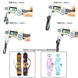 <b>Ski</b> Bag Rotating Hook 16Mm 20Mm 26Mm 32Mm 38Mm Durable <b>Ski</b> Straps For <b>Ski</b> Cover Storage Bag - Product Image 4