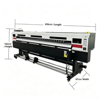Impresora Eco Solvente para Interiores y Exteriores de 3.2m con Doble Cabezal Xp600 I3200 para Impresión de Vinilos para Automóviles, Cajas de Luz y Pósters