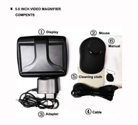 Mouse magnifier, electronic magnifier, digital magnifier connects to TV, PC