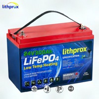 Batería de Fosfato de Hierro y Litio Grado A Industrial 24V 300AH 6K de Ciclo Profundo Marina RS485 Terminal M8 CE RoHS IP67 Servicio OEM ODM