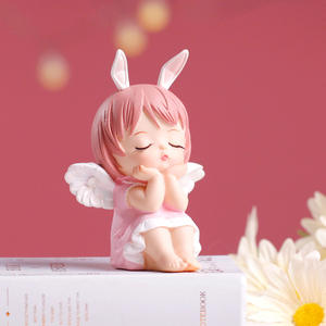 Adornos decorativos para pastel horneado de bebé, juguetes de dibujos animados, Ángel, adornos para pastel de cumpleaños para niños - Product Image 5