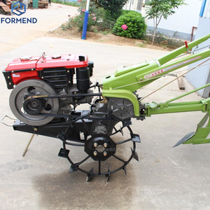 Tractor Agrícola Compacto de 2 Ruedas Motrices, 10 HP, Diésel, Tractor Manual, Mini Cultivador para Cortar Césped en Huertos - Product Image 1
