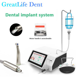Système de moteur dentaire chirurgical sans balais Greatlife <span class=keywords><strong>Dent</strong></span>, le mieux noté, 80 Ncm de couple élevé, avec pièce à main LED 20:1, CE ISO OEM ODM - Product Image 2