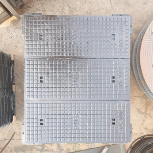 कास्ट आयरन ग्रिड कैच बेसिन एक्सेस प्लग और कैप लाइट अच्छी तरह से पार्किंग सुरक्षा के लिए काले टिकाऊ - Product Image 4