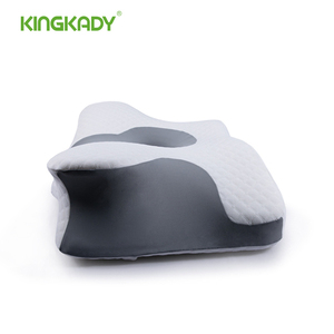 Bantal ortopedi Modern ergonomis dukungan bahu leher bantal sekitar kupu-kupu pusat lubang desain dapat disesuaikan untuk kamar tidur - Product Image 3