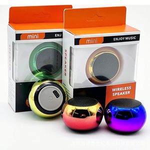 M3 Colorful Metal Wireless Speaker Portable Outdoor Wireless Speakers Mini Audio Stereo Sound - Product Image 2