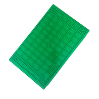 HAOSEN Grandes caisses en plastique à mailles pour fruits et légumes, boîtes de rangement, caisses agricoles ventilées, plateaux à bras pour balles