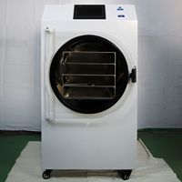 Machine de lyophilisation compacte à petite échelle XINGDIAN avec composant principal PLC pour fruits, légumes et viande, taille 0,4 mètre carré