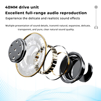 Casque d'écoute professionnel avec logo personnalisé, son haute fidélité de précision avec sortie stéréo 3.5mm pour studio de diffusion