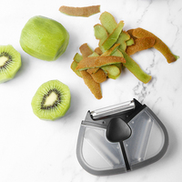 Nouveaux Gadgets de Cuisine : Couteau à Melon Créatif en Acier Inoxydable, Éplucheur-Râpeur 3-en-1