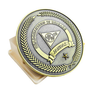 Moneda Conmemorativa Personalizada de Latón de Alta Calidad, Acabado Chapado en Oro, Impresión Tipográfica, Forma Personalizada, REPRODUCCIÓN - Product Image 4