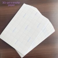 Papel de transferencia de calor 3G-jet Premium de alta temperatura al por mayor para transferencia de ropa de tela de color negro y claro de alta calidad