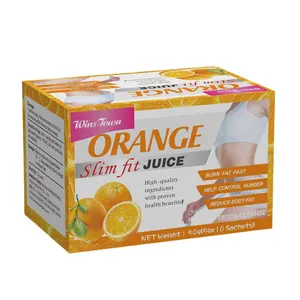 Kollagen pulver Kräuter orangensaft Abnehmen Gewichts verlust Saft pulver Natürliche gesunde Detox Diät Gewichts verlust Saft