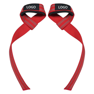 Vente flash - Sangles de musculation antidérapantes personnalisées avec logo unisexe pour la musculation et le bodybuilding - Product Image 5
